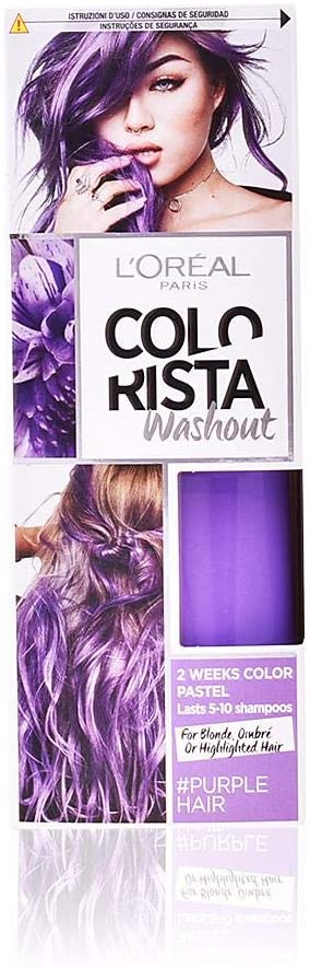 L'Oréal Paris Colorista Coloración Temporal Colorista Washout - Purple Hair mechas balayage